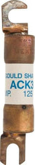 Ferraz Shawmut - 3 Amp Time Delay Round Forklift & Truck Fuse - 125VAC, 125VDC, 3.07" Long x 0.5" Wide, Bussman ACK3, Ferraz Shawmut ACK3 - Benchmark Tooling