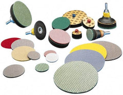 3M - 1" Diam, 60 Grit, Diamond Hook & Loop Disc - Medium Grade, Coated, Cloth Backing, Series 6002J - Benchmark Tooling