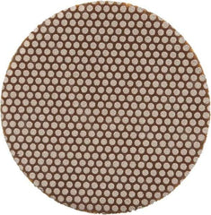 3M - 1" Diam, 800 Grit, Diamond Hook & Loop Disc - Super Fine Grade, Coated, Cloth Backing, Series 6002J - Benchmark Tooling