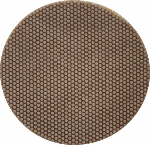 3M - 1-1/2" Diam, 800 Grit, Diamond Hook & Loop Disc - Super Fine Grade, Coated, Cloth Backing, Series 6002J - Benchmark Tooling