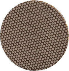3M - 1" Diam, 1,800 Grit, Diamond Hook & Loop Disc - Ultra Fine Grade, Coated, Cloth Backing, Series 6002J - Benchmark Tooling