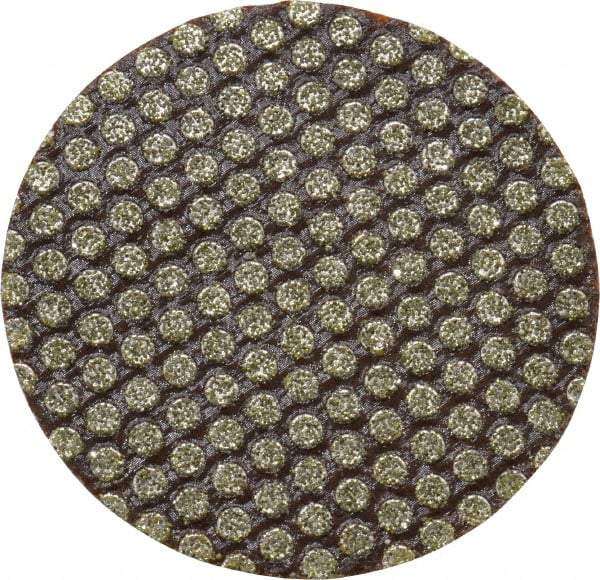 3M - 1-1/2" Disc Diam, 60 Grit, Diamond Quick Change Disc - Type R Attaching System, Coated, Green, Medium Grade, 30,000 RPM, 6234J Series - Benchmark Tooling