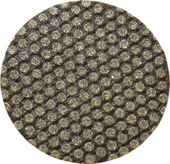 3M - 1-1/2" Disc Diam, 60 Grit, Diamond Quick Change Disc - Type R Attaching System, Coated, Green, Medium Grade, 30,000 RPM, 6234J Series - Benchmark Tooling