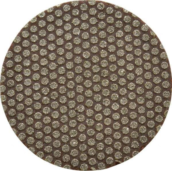3M - 2" Disc Diam, 60 Grit, Diamond Quick Change Disc - Type R Attaching System, Coated, Green, Medium Grade, 25,000 RPM, 6234J Series - Benchmark Tooling