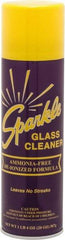 Made in USA - 20 oz Aerosol Unscented Glass Cleaner - Use on Glass Surfaces, Plexiglass - Benchmark Tooling