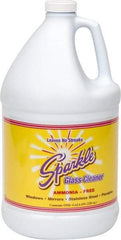 Made in USA - 1 Gal Bottle Unscented Glass Cleaner - Use on Glass Surfaces, Plexiglass - Benchmark Tooling