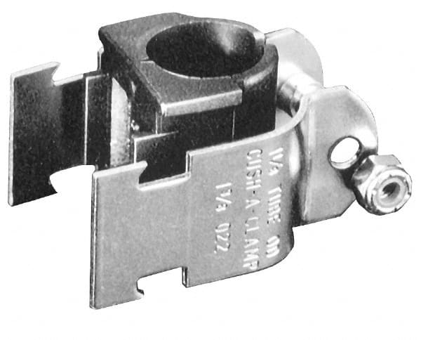 ZSI - 3-1/2" Pipe, Tube Clamp with Cushion - Dichromate - Benchmark Tooling