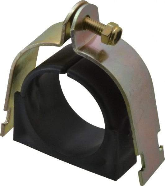 ZSI - 2-1/2" Pipe, Tube Clamp with Cushion - Dichromate - Benchmark Tooling