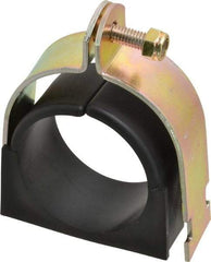 ZSI - 2-5/8" Pipe, Tube Clamp with Cushion - Dichromate - Benchmark Tooling