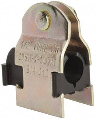 ZSI - 1/4" Pipe," Pipe Clamp with Cushion - Dichromate - Benchmark Tooling