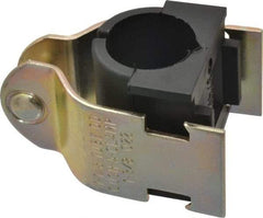 ZSI - 3/4" Pipe," Pipe Clamp with Cushion - Dichromate - Benchmark Tooling