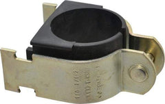 ZSI - 1-1/2" Pipe," Pipe Clamp with Cushion - Dichromate - Benchmark Tooling