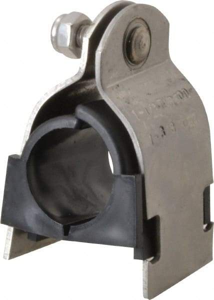 ZSI - 1-1/8" Pipe, Tube Clamp with Cushion - Benchmark Tooling