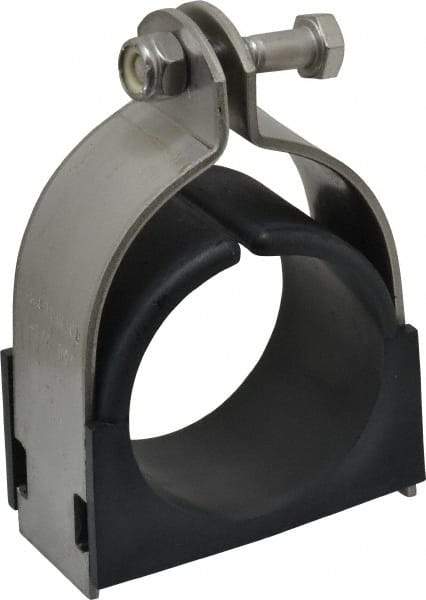 ZSI - 2" Pipe," Pipe Clamp with Cushion - Benchmark Tooling