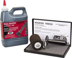 Made in USA - Stencil Brushes & Rollers Width (Inch): 3 Diameter (Inch): 2 - Benchmark Tooling