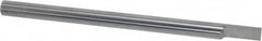 Accupro - 1/4 Inch Diameter, 4 Inch Overall Length, 3/8 Inch Split Length, Solid Carbide, Squared Split End Carbide Blank - Single End - Benchmark Tooling
