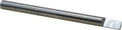 Accupro - 5/16 Inch Diameter, 4 Inch Overall Length, 1/2 Inch Split Length, Solid Carbide, Squared Split End Carbide Blank - Single End - Benchmark Tooling