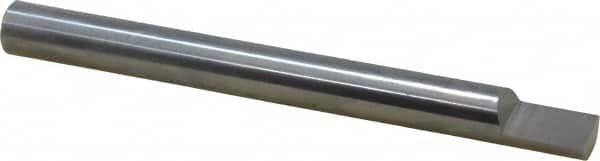 Accupro - 3/8 Inch Diameter, 4 Inch Overall Length, 1/2 Inch Split Length, Solid Carbide, Squared Split End Carbide Blank - Single End - Benchmark Tooling