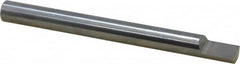 Accupro - 3/8 Inch Diameter, 4 Inch Overall Length, 1/2 Inch Split Length, Solid Carbide, Squared Split End Carbide Blank - Single End - Benchmark Tooling