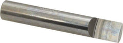 Accupro - 1/2 Inch Diameter, 3 Inch Overall Length, 5/8 Inch Split Length, Solid Carbide, Squared Split End Carbide Blank - Single End - Benchmark Tooling