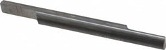 Accupro - 1/4 Inch Diameter, 2-1/2 Inch Overall Length, 3/8 Inch Split Length, Solid Carbide, Squared Split End Carbide Blank - Double End - Benchmark Tooling