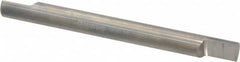 Accupro - 3/8 Inch Diameter, 4 Inch Overall Length, 1/2 Inch Split Length, Solid Carbide, Squared Split End Carbide Blank - Double End - Benchmark Tooling