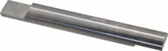 Accupro - 1/2 Inch Diameter, 4 Inch Overall Length, 5/8 Inch Split Length, Solid Carbide, Squared Split End Carbide Blank - Double End - Benchmark Tooling