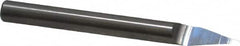 Accupro - 3/16 Inch Diameter, 2 Inch Overall Length, 3/8 Inch Split Length, Solid Carbide, Conical Point Split End Carbide Blank - Single End, 30° Point - Benchmark Tooling