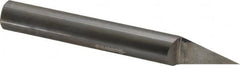 Accupro - 1/2 Inch Diameter, 4 Inch Overall Length, 5/8 Inch Split Length, Solid Carbide, Conical Point Split End Carbide Blank - Single End, 30° Point - Benchmark Tooling