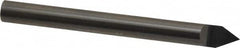 Accupro - 3/8 Inch Diameter, 4 Inch Overall Length, 1/2 Inch Split Length, Solid Carbide, Conical Point Split End Carbide Blank - Single End, 60° Point - Benchmark Tooling