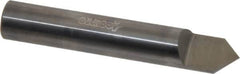 Accupro - 1/2 Inch Diameter, 3 Inch Overall Length, 5/8 Inch Split Length, Solid Carbide, Conical Point Split End Carbide Blank - Single End, 90° Point - Benchmark Tooling