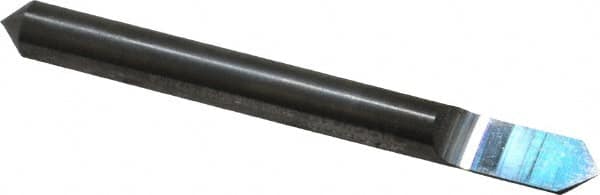 Accupro - 3/16 Inch Diameter, 2 Inch Overall Length, 3/8 Inch Split Length, Solid Carbide, Conical Point Split End Carbide Blank - Single End, 90° Point - Benchmark Tooling