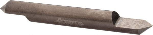Accupro - 5/16 Inch Diameter, 2-1/2 Inch Overall Length, 1/2 Inch Split Length, Solid Carbide, Conical Point Split End Carbide Blank - Single End, 90° Point - Benchmark Tooling