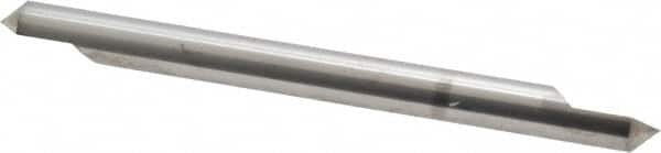 Accupro - 5/16 Inch Diameter, 4 Inch Overall Length, 1/2 Inch Split Length, Solid Carbide, Conical Point Split End Carbide Blank - Single End, 90° Point - Benchmark Tooling