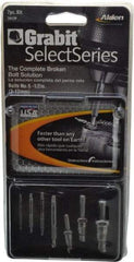 Alden - 7 Piece Screw Extractor/Drill Set - 17/64" Drive - Benchmark Tooling