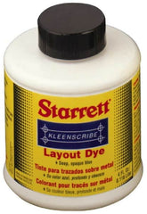 Starrett - Blue Layout Fluid - 32 Ounce Can - Benchmark Tooling