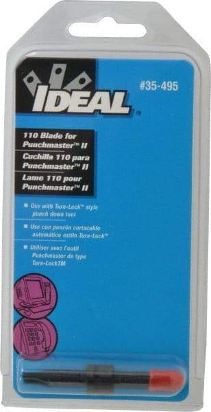 Ideal - Termination Tool Replacement Blade - For Use with 110 Terminal Blocks - Benchmark Tooling