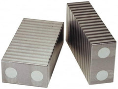 Value Collection - 4" Long x 1" High x 2" Thick, Aluminum Parallel - Sold as Matched Pair - Benchmark Tooling