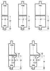 Made in USA - Press Brake Punch and Die Set - 12 Ft. Punch and Die Length - Benchmark Tooling