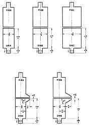 Made in USA - Press Brake Punch and Die Set - 1 Ft. Punch and Die Length - Benchmark Tooling