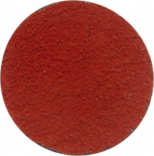 3M - 2" Disc Diam, 50 Grit, Ceramic Quick Change Disc - Type R Attaching System, Coated, Orange, Coarse Grade, 25,000 RPM, 777F Series - Benchmark Tooling