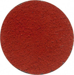 3M - 2" Disc Diam, 50 Grit, Ceramic Quick Change Disc - Type R Attaching System, Coated, Orange, Coarse Grade, 25,000 RPM, 777F Series - Benchmark Tooling