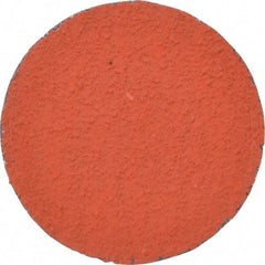 3M - 2" Disc Diam, 60 Grit, Ceramic Quick Change Disc - Type R Attaching System, Coated, Orange, Medium Grade, 25,000 RPM, 777F Series - Benchmark Tooling