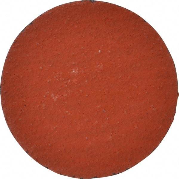 3M - 2" Disc Diam, 80 Grit, Ceramic Quick Change Disc - Type R Attaching System, Coated, Orange, Medium Grade, 25,000 RPM, 777F Series - Benchmark Tooling