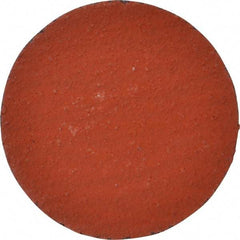 3M - 2" Disc Diam, 80 Grit, Ceramic Quick Change Disc - Type R Attaching System, Coated, Orange, Medium Grade, 25,000 RPM, 777F Series - Benchmark Tooling