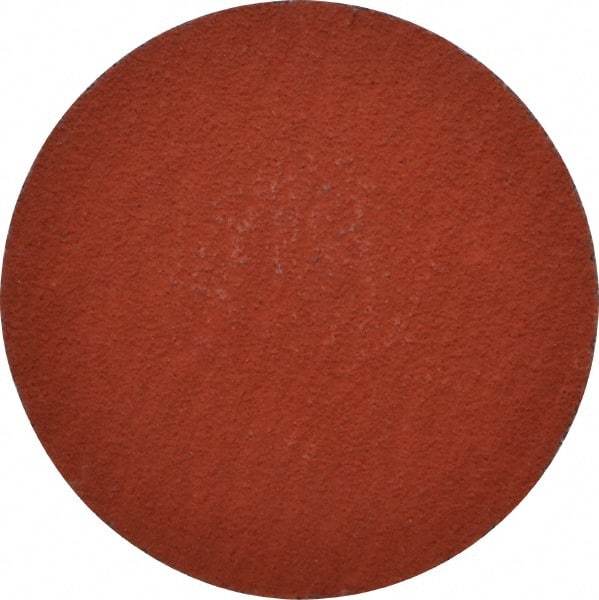 3M - 2" Disc Diam, 120 Grit, Ceramic Quick Change Disc - Type R Attaching System, Coated, Orange, Fine Grade, 25,000 RPM, 777F Series - Benchmark Tooling