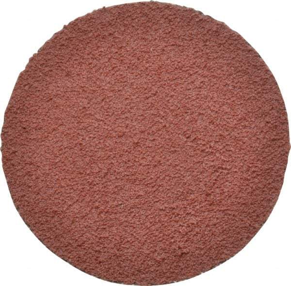3M - 2" Disc Diam, 80 Grit, Ceramic Quick Change Disc - Type R Attaching System, Coated, Brown, Medium Grade, 25,000 RPM, 963G Series - Benchmark Tooling