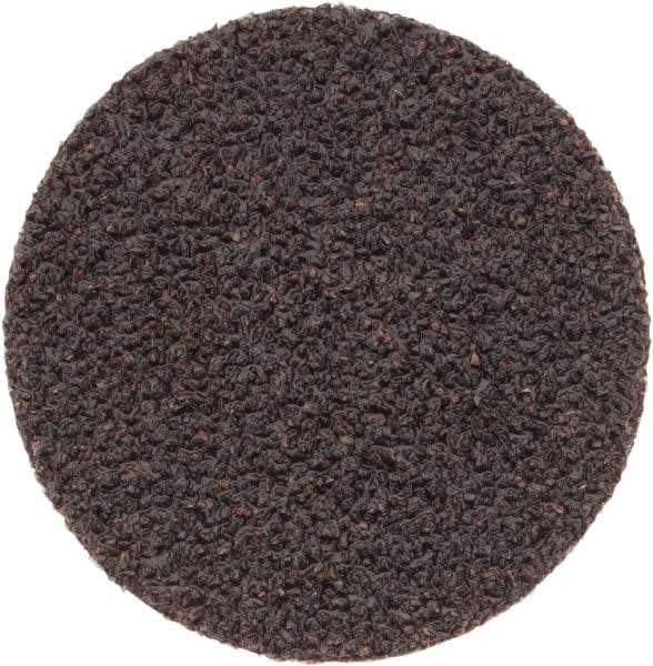 3M - 2" Disc Diam, 36 Grit, Aluminum Oxide Quick Change Disc - Type R Attaching System, Coated, Brown, Very Coarse Grade, 25,000 RPM, 361F Series - Benchmark Tooling