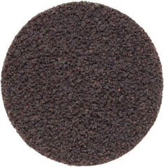 3M - 2" Disc Diam, 36 Grit, Aluminum Oxide Quick Change Disc - Type R Attaching System, Coated, Brown, Very Coarse Grade, 25,000 RPM, 361F Series - Benchmark Tooling