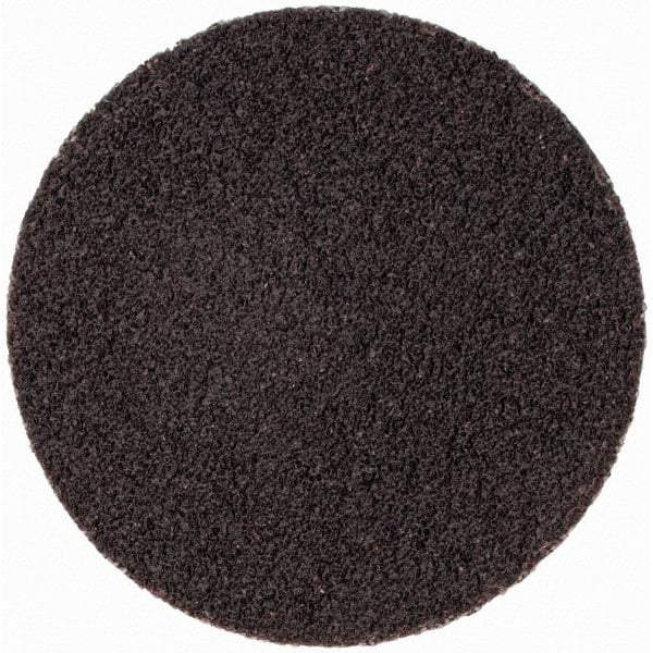3M - 2" Disc Diam, 80 Grit, Aluminum Oxide Quick Change Disc - Type R Attaching System, Coated, Brown, Medium Grade, 25,000 RPM, 361F Series - Benchmark Tooling